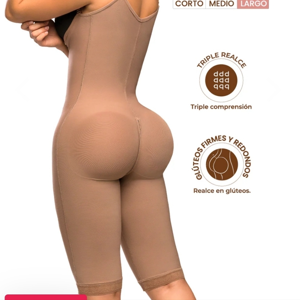 La Duqueza SMI7155 Women's Shapewear Faja Triple Gluteus Lift Enhance Curves XL - Picture 17 of 17